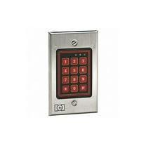 Linear Access Keypad Weatherized,2-3/4" W,White 212W