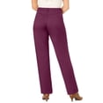 thumbnail image 2 of Woman Within Plus Size Petite Perfect Relaxed All-Cotton Denim Five-Pocket Jeans, 2 of 3