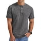 thumbnail image 2 of Playera Henley Casual Moda Manga Corta Para Hombre Algodón, 2 of 7