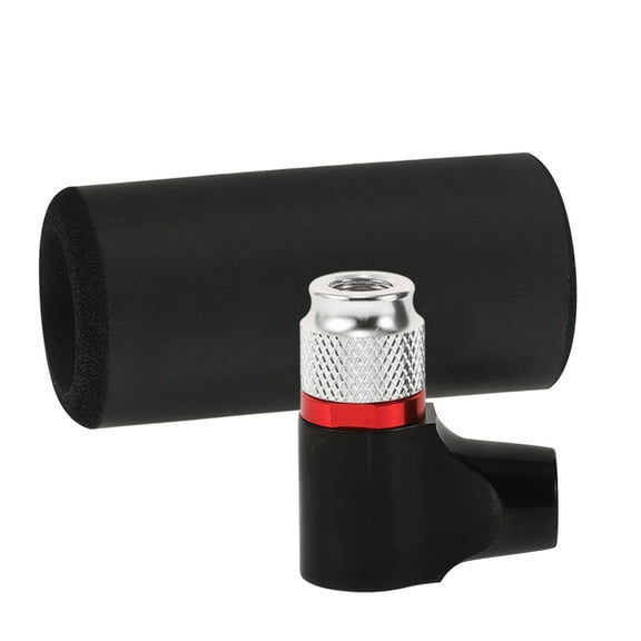 Portable Bike Tire Pump for Quick Inflation with Aluminum Alloy Material Black Color for Bicycle