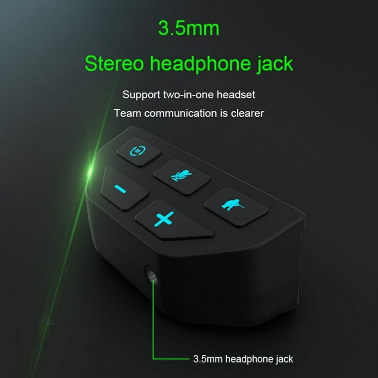 Stereo Headset Adapter Audio Mic Headphone Converter for Xbox One One S X Elite 1 Elite2 Series S X Controller Adjust Audio Balance Game Sound