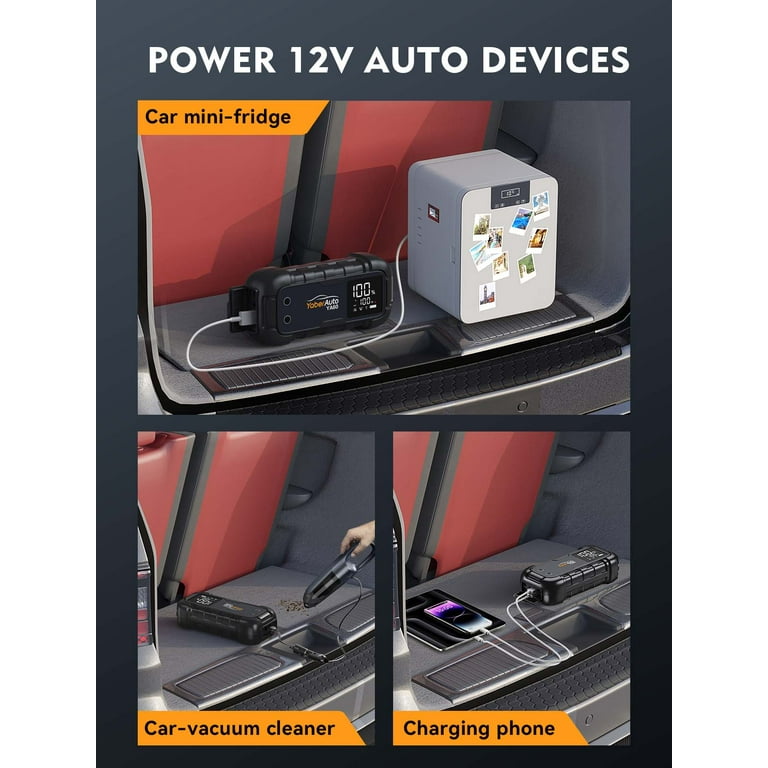 Recharging Portable Car Vacuum Cleaner - Mounteen