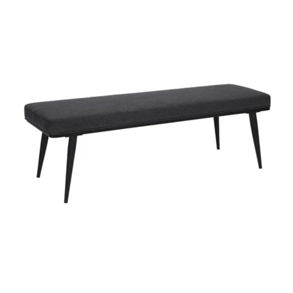 Banc Lanphear de couleur Graphite
