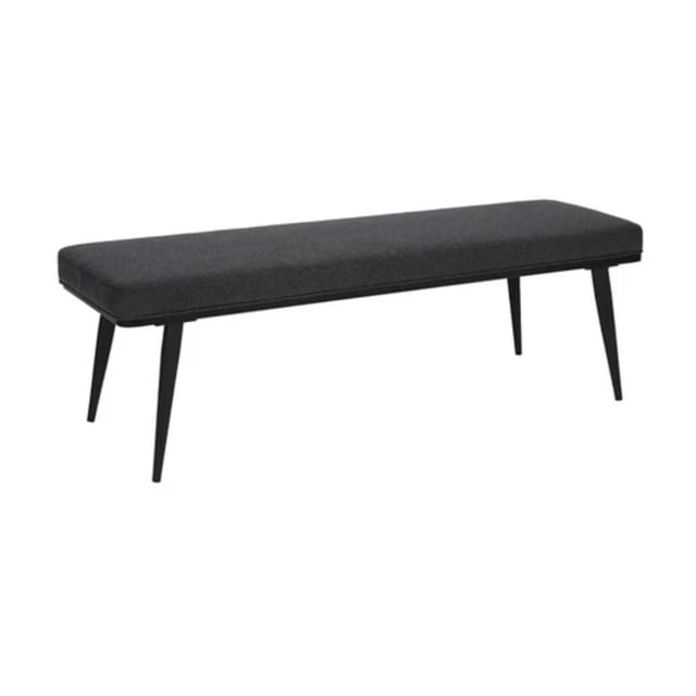 Banc Lanphear de couleur Graphite