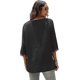 thumbnail image 5 of Blusa estilo bohemio mexicano con bordado bohemio de verano para mujer, cuello en V, mangas 3/4, informal, holgada, estilo túnica, Lucky_B, 5 of 5