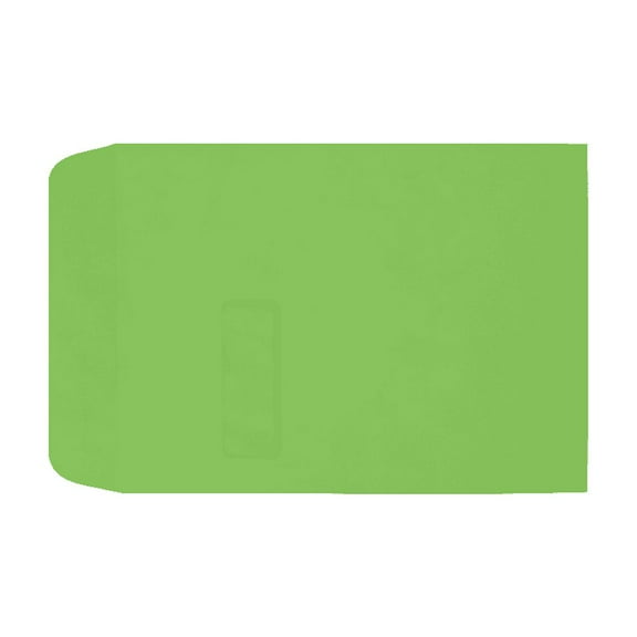 LUXPaper A10 Invitation Envelopes with Peel & Press, Holiday Green, 6 x 9 1/2, 50/Pack
