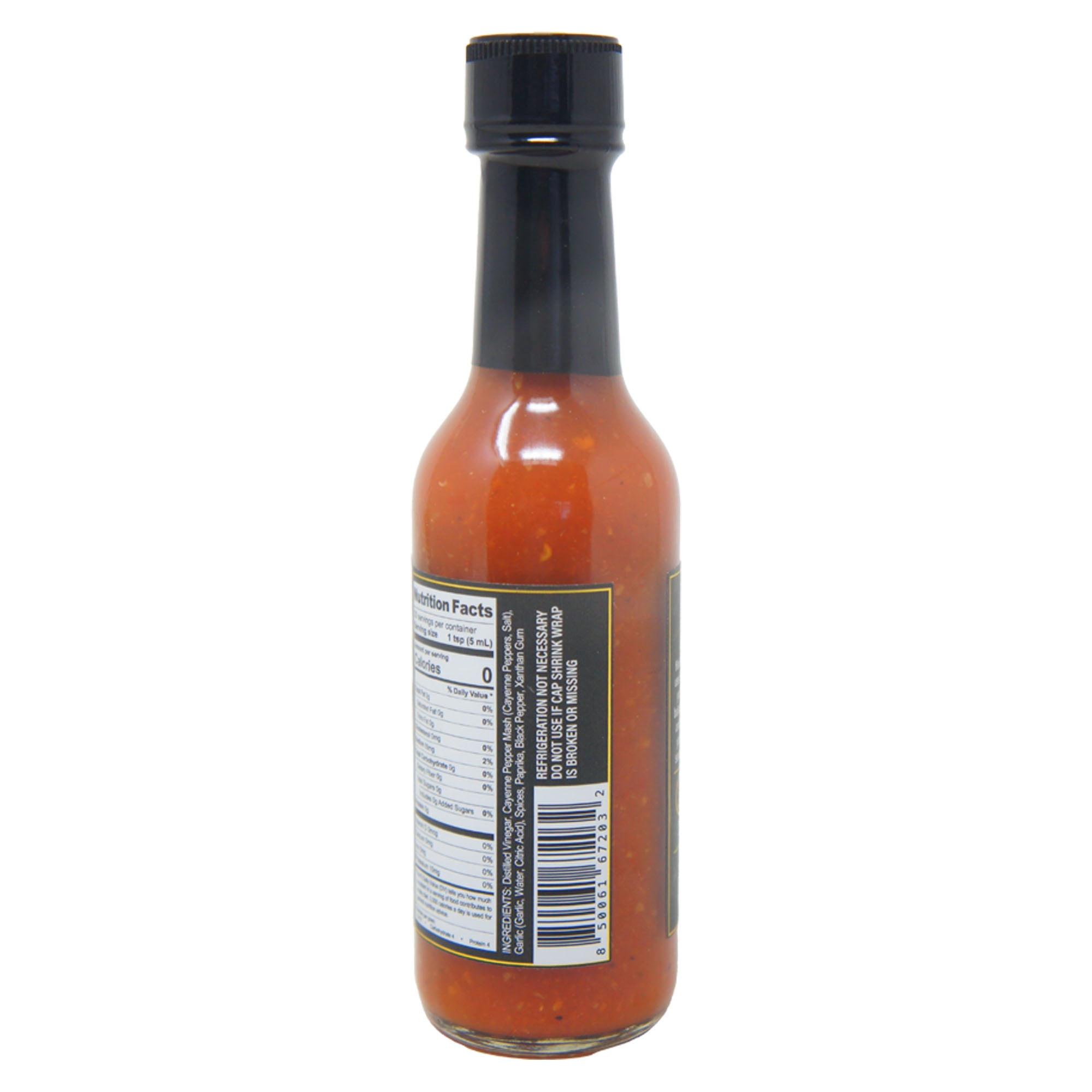 (4 pack) Bear & Burton's Everyday Hot Sauce 5oz Gluten Free All Natural Cayenne Peppers 67203