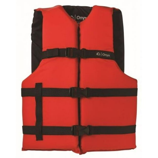 Kemp USA 20-002-RED-CHILD General Purpose Universal Life Vest, Red & Black - Child