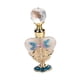 thumbnail image 2 of Botella de perfume con forma de corazón, botellas dispensadoras de muestra, botellas portátiles reutilizables, mini botellas rellenables para viajes, azul, 2 of 9