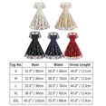 thumbnail image 3 of IBTOM CASTLE Women Vintage Dress 1950s Sleeveless Mesh Patchwork Cocktail Swing Dress Floral Embroidery Flare A-Line Dress Wedding Guest Evening Prom Gown XXL Red Ruffle, 3 of 8