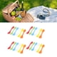 thumbnail image 1 of Cuchara 24 Piezas 3 En 1 Cuchillo Tenedor Cuchara Multifuncional Portátil Plástico Cuchara Cuchillo Tenedor Utensilios Conjunto Para Actividades Al Aire Libre, 1 of 7