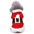 thumbnail image 1 of Nuevo disfraz de Papá Noel para perros, S, ropa navideña para mascotas, abrigo con capucha de invierno, ropa para perros, ropa para mascotas, Chihuahua, Yorkshire, caniche, 1 of 5