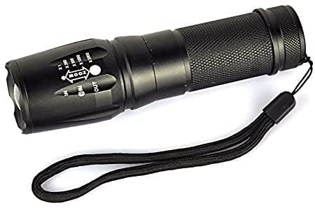 High Power 2000 Lumens CREE XM-L T6  Torch Zoomable 5 Modes LED Flashlight 