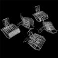 thumbnail image 5 of Zhuge Paquete de 5 atrapasueños de plástico para abejas reinas, jaulas para abejas reinas, pinzas para atrapar abejas, caja trampa, herramienta de apicultura para apicultores (transparente), 5 of 5