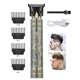 thumbnail image 3 of Cortadora de pelo eléctrica T9 USB para hombres, máquina de corte de pelo, afeitadora recargable para hombres, recortadora de barba técnica para peluquero, 3 of 5