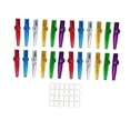 thumbnail image 1 of 24 piezas Kazoo Kazoos Instrumentos musicales Armónica Premio Instrumentos musicales Flauta de boca con diafragmas de flauta Kazoo para violín, 1 of 8