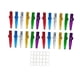 thumbnail image 1 of Kazoo 24x con Diafragmes de flauta Kazoo Party Favo Favors Kazoos Instrumentos musicales para el teclado de piano de violín de guitarra, 1 of 9