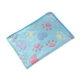 thumbnail image 2 of Pet Blanket under $5! kkbbma Pet Blanket for Dogs and Cats, Soft Flannel Fleece Throw with Paw Print, Machine Washable Pet Bed Cover, Cozy Warm Blanket for Crate and Couch, 2 of 6