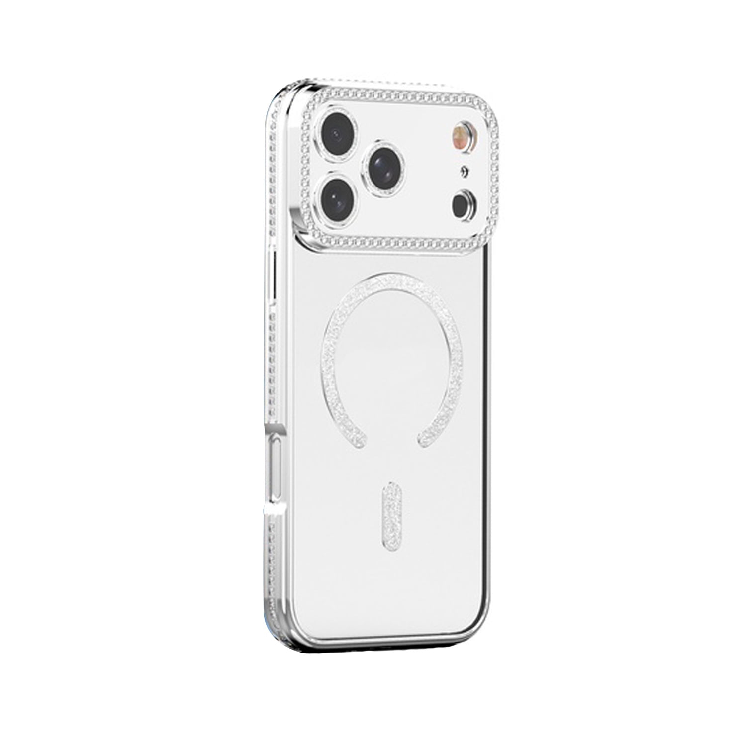 Magsafe Jewel Case for the iPhone 17 Pro Max - Silver
