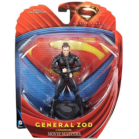Superman Man of Steel Movie Masters General Zod with Shackles Action Figure