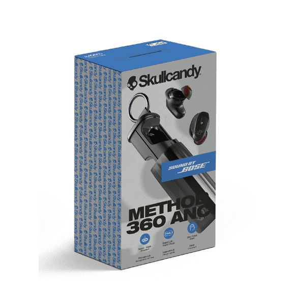 SKULLCANDY Méthode 360 ANC TW Intra-Auriculaires Noir Véritable