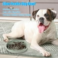 thumbnail image 6 of Silicone Slow Feeder Dog Bowl, 7.5 inch Puzzle Bowl with Suction Cup, Non-Slip Dog Feeding Bowl to Slow Down Eating, Slowdown Bowl Pet Food Dish for Small Medium Size Dog (Green), 6 of 14