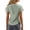 Light Green, variant on WDDDD Women's Slim Fit Athletic Short Sleeve Yoga Running Top Black M