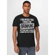 thumbnail image 1 of Outdoor men's clothing, I should stop drinking funny senior T-shirt, funny men short sleeve graphic T-shirt series black, 1 of 7