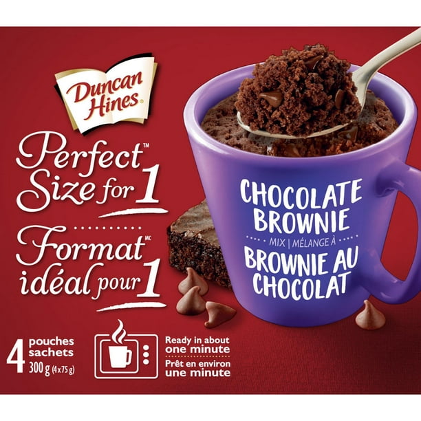 Mélange de brownie au chocolat Format idéal pour 1 de Duncan Hines