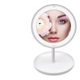 thumbnail image 1 of LED Light Makeup Mirror Lamp 10X Magnifier Battery Vanity Magnifying Glass Make Up Mini Bath Cosmetic Bathroom Smart Suction Cup ,Widely Use, 1 of 4