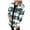 A Black, variant on Winter Coats for Women Clearance Womens Plaid Long Wool Blend Coat Shacket Jackets Long Sleeve Button Down Casual Boyfriend Flannel Shirts