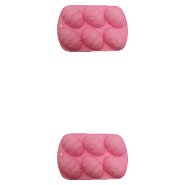 Wosthever Moldes para fondant, accesorios para hornear en la cocina, exquisito molde en relieve hecho a mano, molde para jabón, troquel para Rosado 2Conjunto