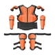 thumbnail image 1 of Armadura de motocicleta para niños, equipo para motocross, protector de espalda y pecho transpirable Naranja, 1 of 9