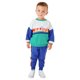 thumbnail image 1 of Conjunto de chándal para niño pequeño, conjunto de otoño e invierno para niño pequeño, sudadera de manga larga, pantalones, conjunto de 2 piezas, 1 of 8