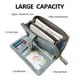 thumbnail image 2 of Cartera TFKGS de piel con bloqueo RFID de gran capacidad, azul, 2 of 9