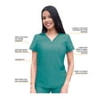 thumbnail image 3 of Adar Pro Scrubs For Women - Sweetheart V-Neck Scrub Top, 3 of 7