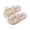 White, variant on ZACPNCV Girl's Cute Bowknot Square Open Toe Slide Sandals Summer Leather Slippers Pink 2.5-3.5 Years