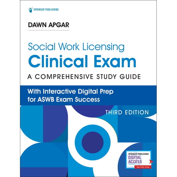 Social Work Licensing Clinical Exam Guide: Study Guide for ASWB Exam - Book   Online Lcsw Exam Prep from Dawn Apgar, with Study Plan, Practice Test, and Online Study Community. (Paperback)