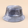 thumbnail image 1 of Hombres Mujeres Sombrero de pescador con estampado de teñido anudado Sombrero de cubo ajustable para Abanopi Sombrero de pescador, 1 of 7
