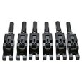 thumbnail image 2 of pitrice 6pcs Guitar Bridge Brand New Block Electric Components Saddle Instrument Music Saddles Entertainment with Wrench GAQ75 Black, 2 of 6