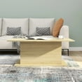 thumbnail image 2 of vidaXL Coffee Table Sonoma Oak 102x55.5x40 cm Engineered Wood, 2 of 4
