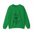 thumbnail image 2 of Merry And Bright Celebrate Christmas Unisex Heavy Blend Crewneck Sweatshirt, 2 of 7