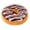 Brown, variant on Cheer Collection Reversible Plush Donut Throw Pillow