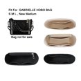 thumbnail image 2 of Organizador de bolsos para bolsos de diseñador CC Gabrielle Hobo, inserto organizador de bolsos de mano, forro personalizado para sus bolsos de marca, 2 of 5