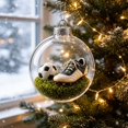 thumbnail image 4 of Dalxymotic Christmas Glass Ornament Set, Clear Plastic Christmas Balls, Xmas Tree Hanging Ornament, Glass Ornament Set for Christmas Tree, Home, Mantel, Living Room, Office, 4 of 8