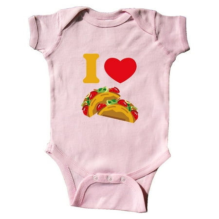 

Inktastic I Love Tacos Gift Baby Boy or Baby Girl Bodysuit