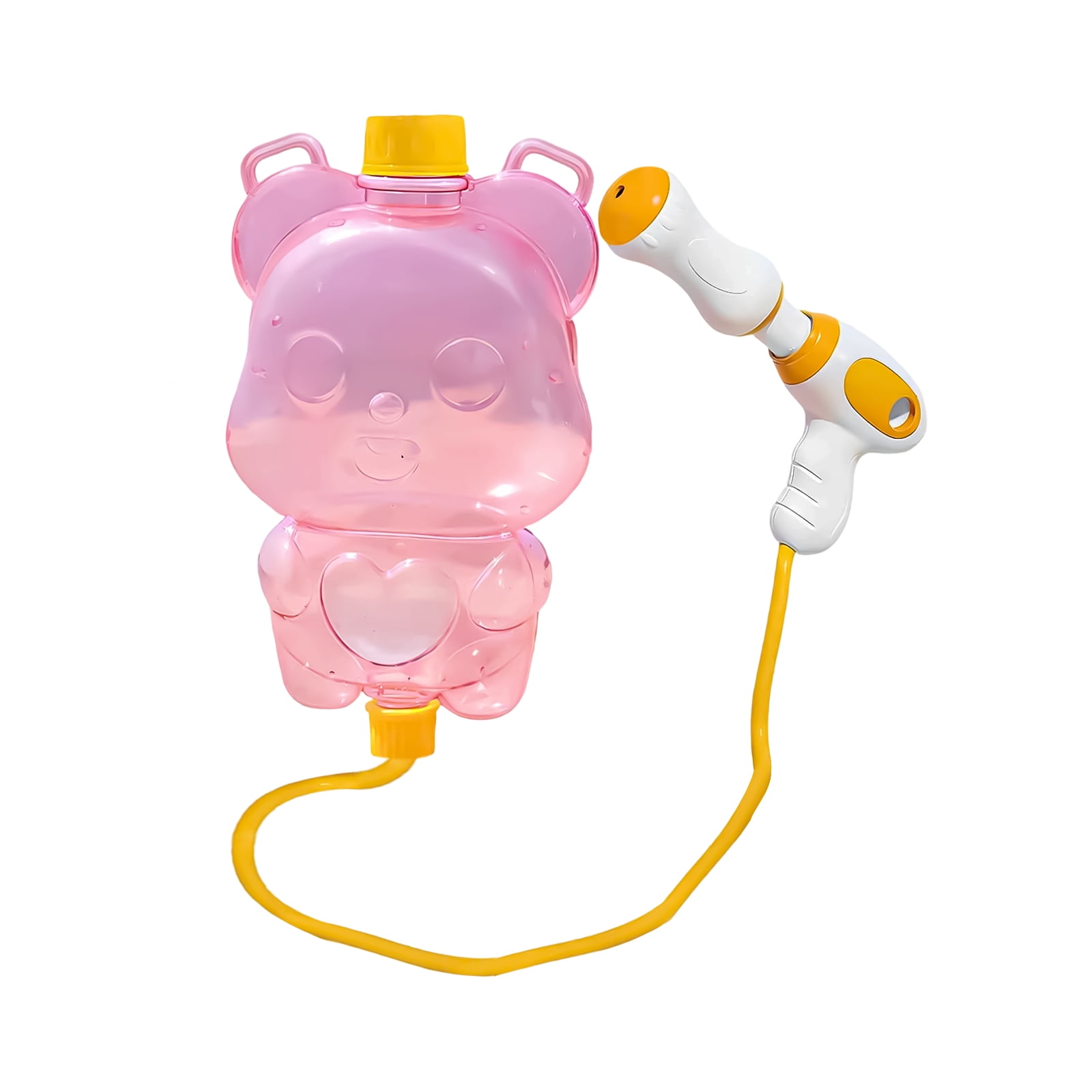 Bear Backpack Water Guns - Adorable Bear Shape Water Blaster with Tank, Hands-Free Backpack Squirt Guns for Summer Outdoor Water Play