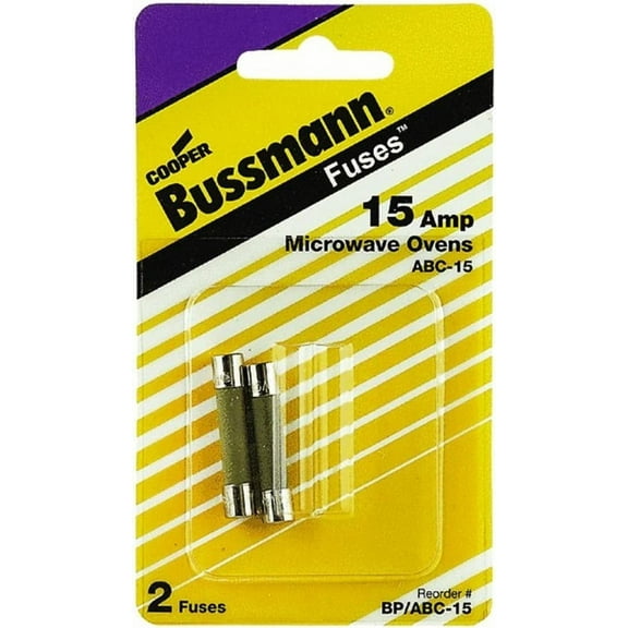 Bussmann Electronic Fuse Kit ABC-15 - 15 Amps, 250 V, Multicolor