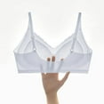 thumbnail image 4 of Qetyuw Woman's Seamless Bralettes No Underwire Breathable Bras Padded Lightly Lined Bra Full Coverage Adjustable Straps Comfortable Underwear, 4 of 5