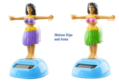 solar hula dancer for car